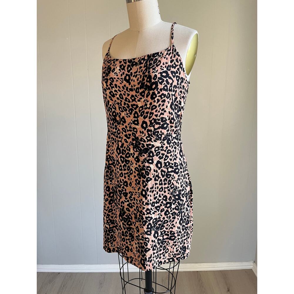 Aritzia Wilfred Isabelle Leopard Print Mini Slip … - image 7